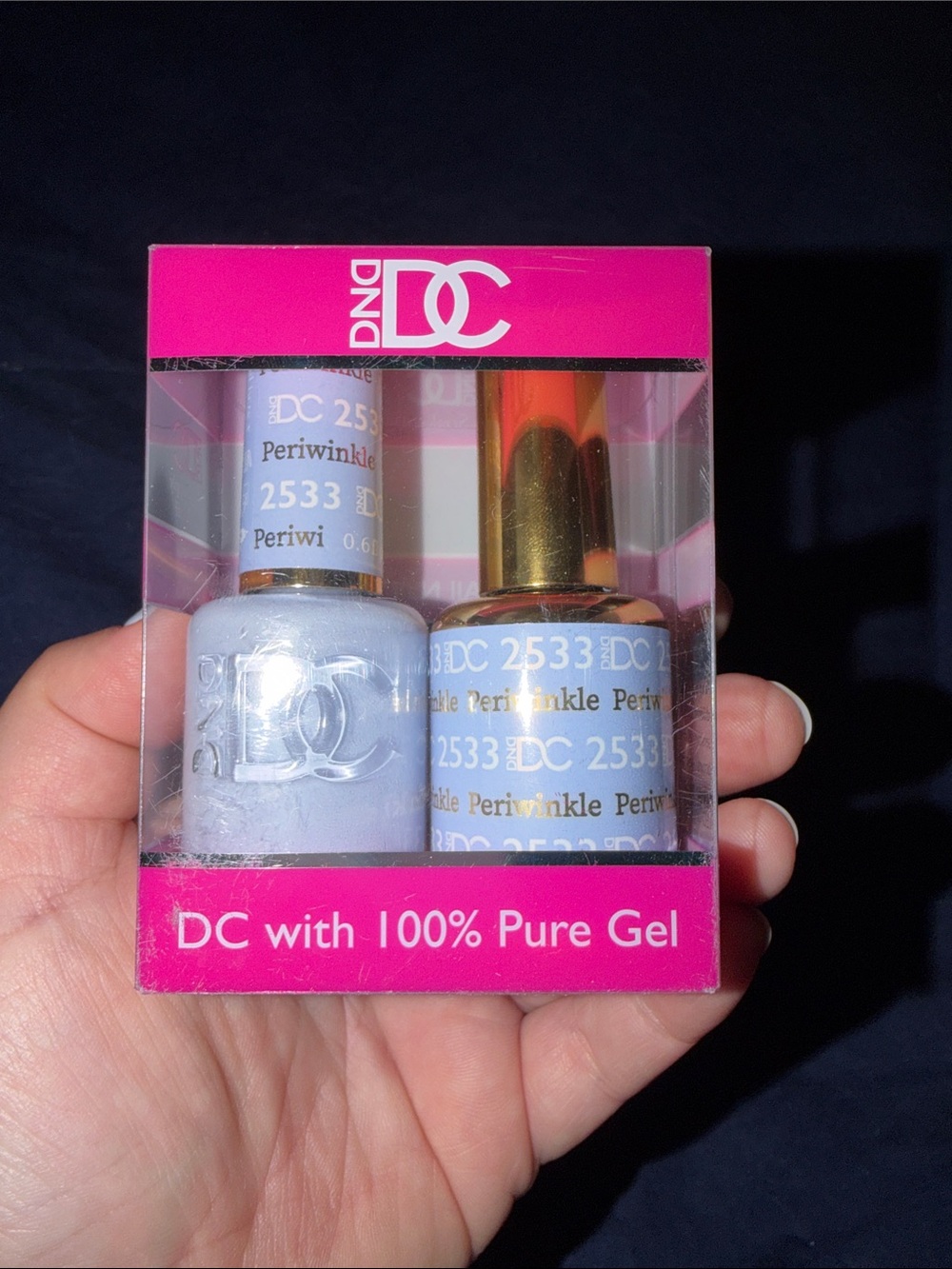 BRAND NEW DND Gel and Regular polish in Periwinkle 2533